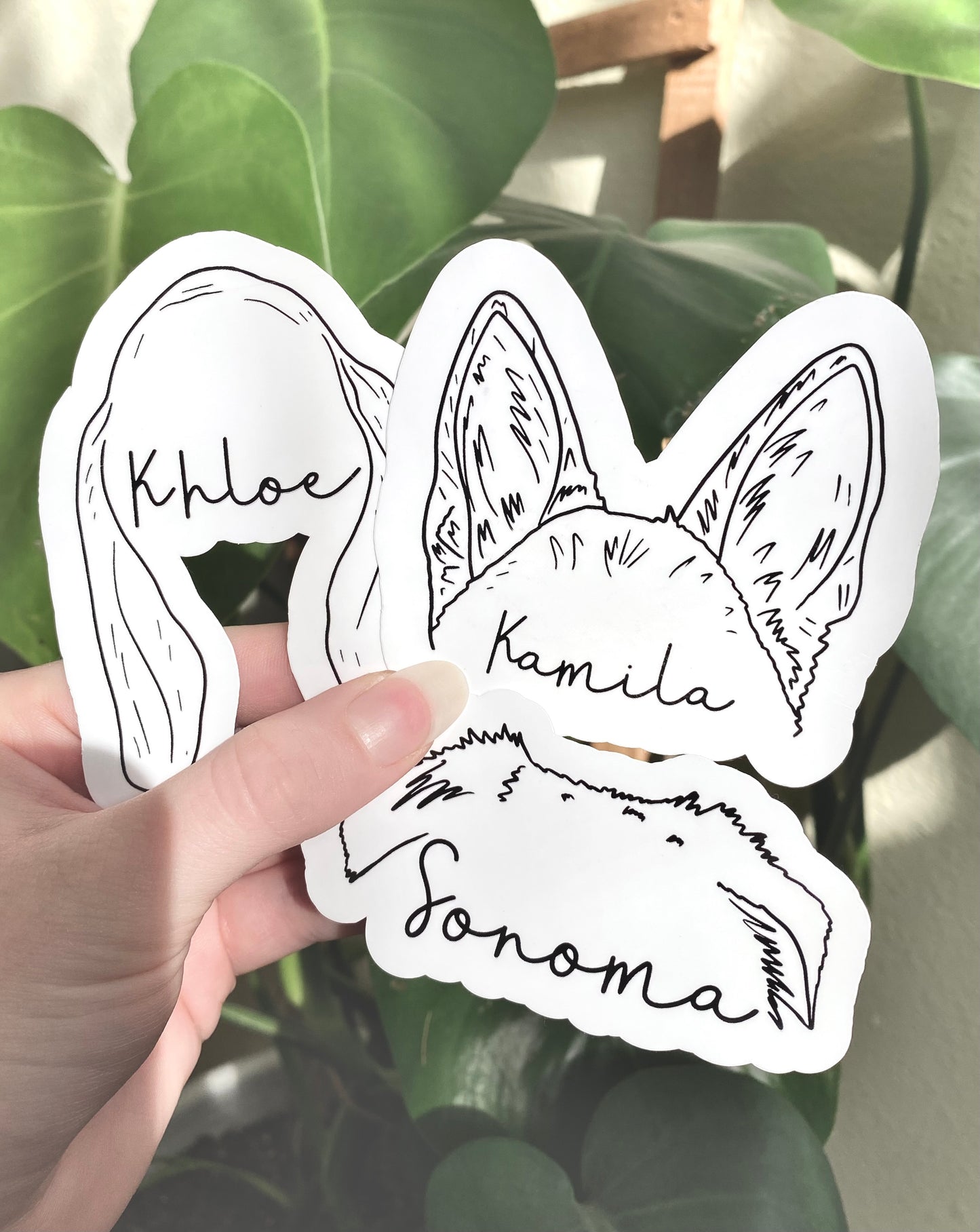 Dog Ear Stickers ๐ถ