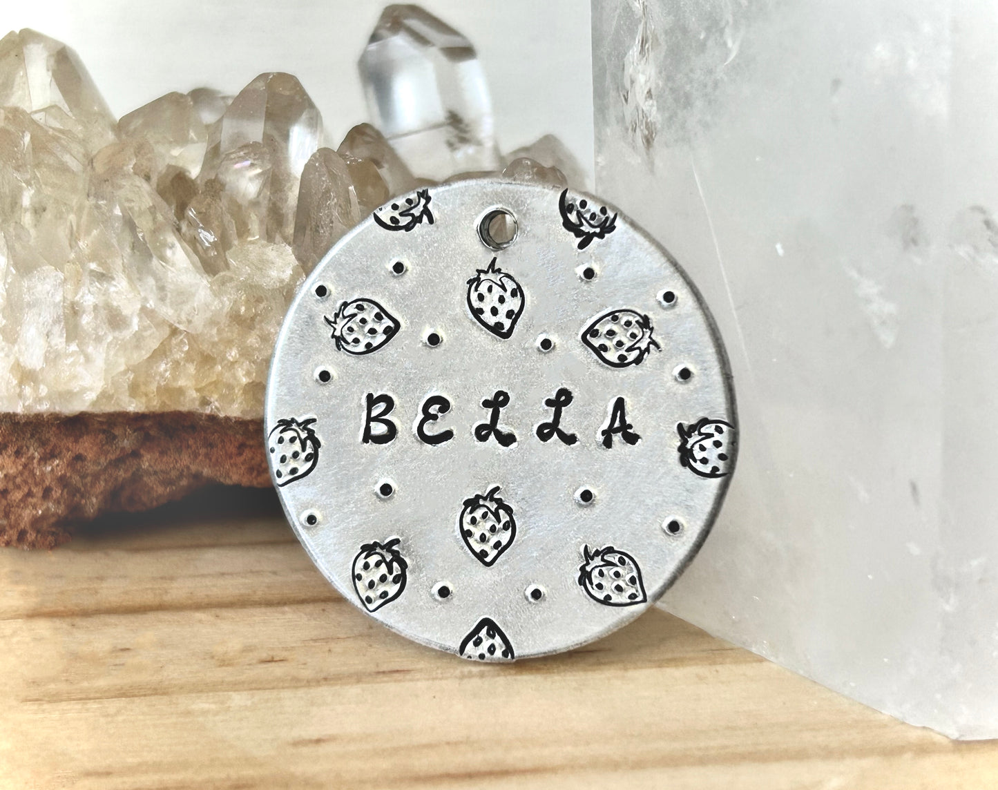 Feelin’ Fruity 🍓 - Strawberry Circle Tag