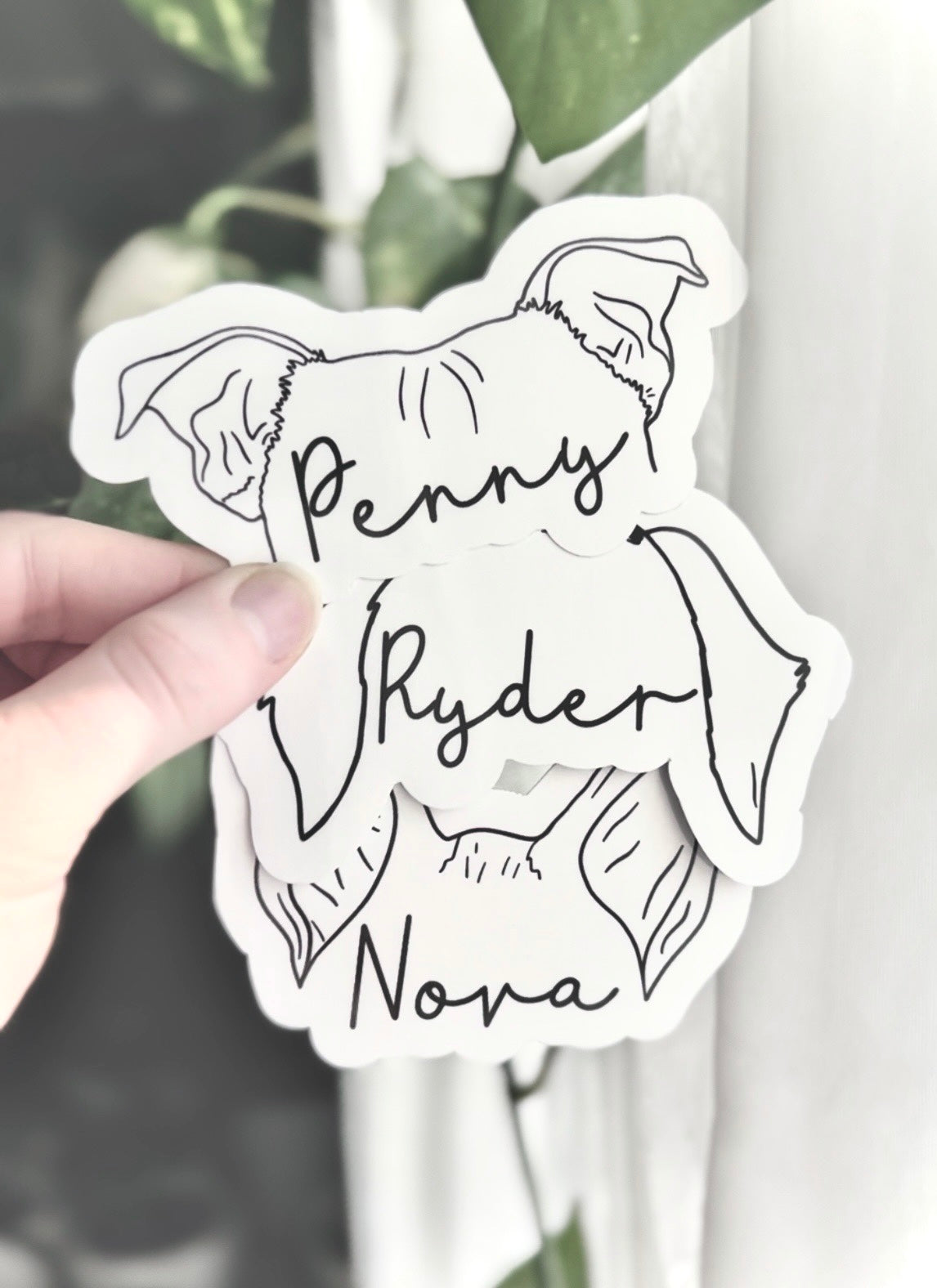 Dog Ear Stickers ๐ถ