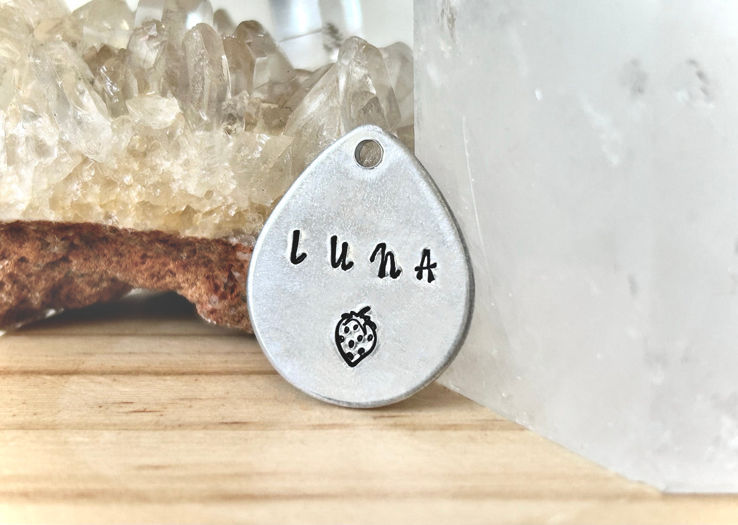 Feelin’ Fruity 🍓 - Strawberry Raindrop Tag