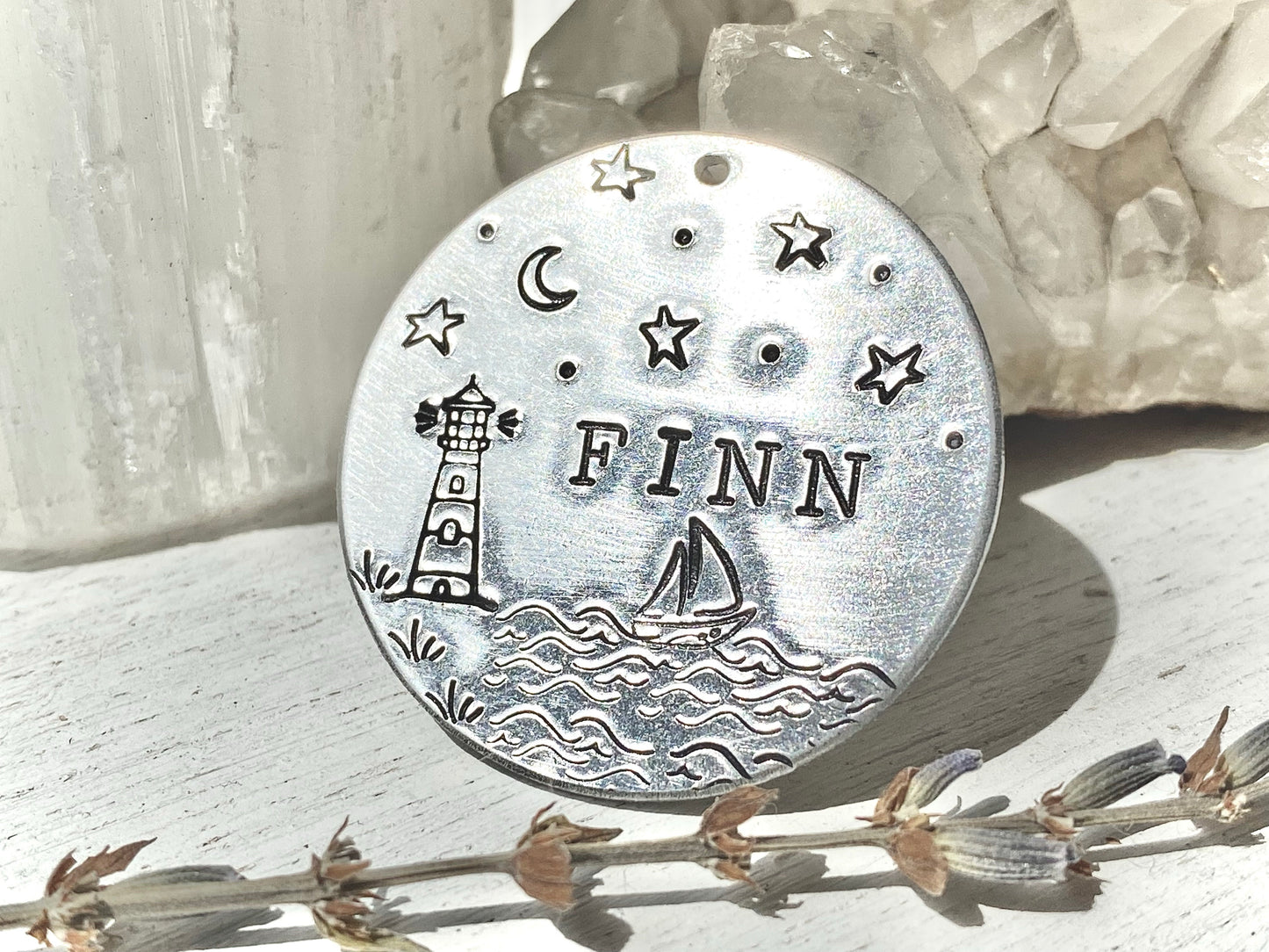 Sailor Collectionš āSet Sailā Classic Circle Tag