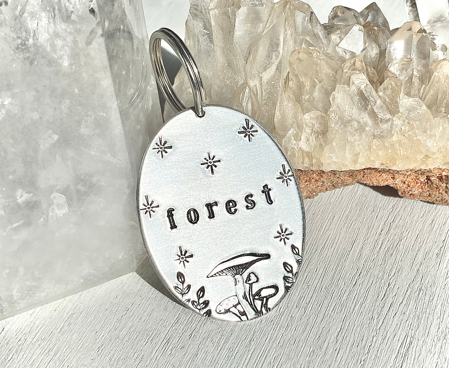 Mystic Mushrooms🍄- Oval Tag