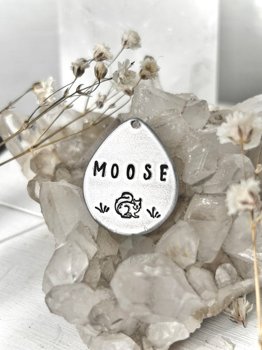 CLEARANCE “MOOSE” Squirrel Season Raindrop Tag