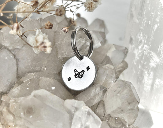 Butterfly Tag Charm 🦋