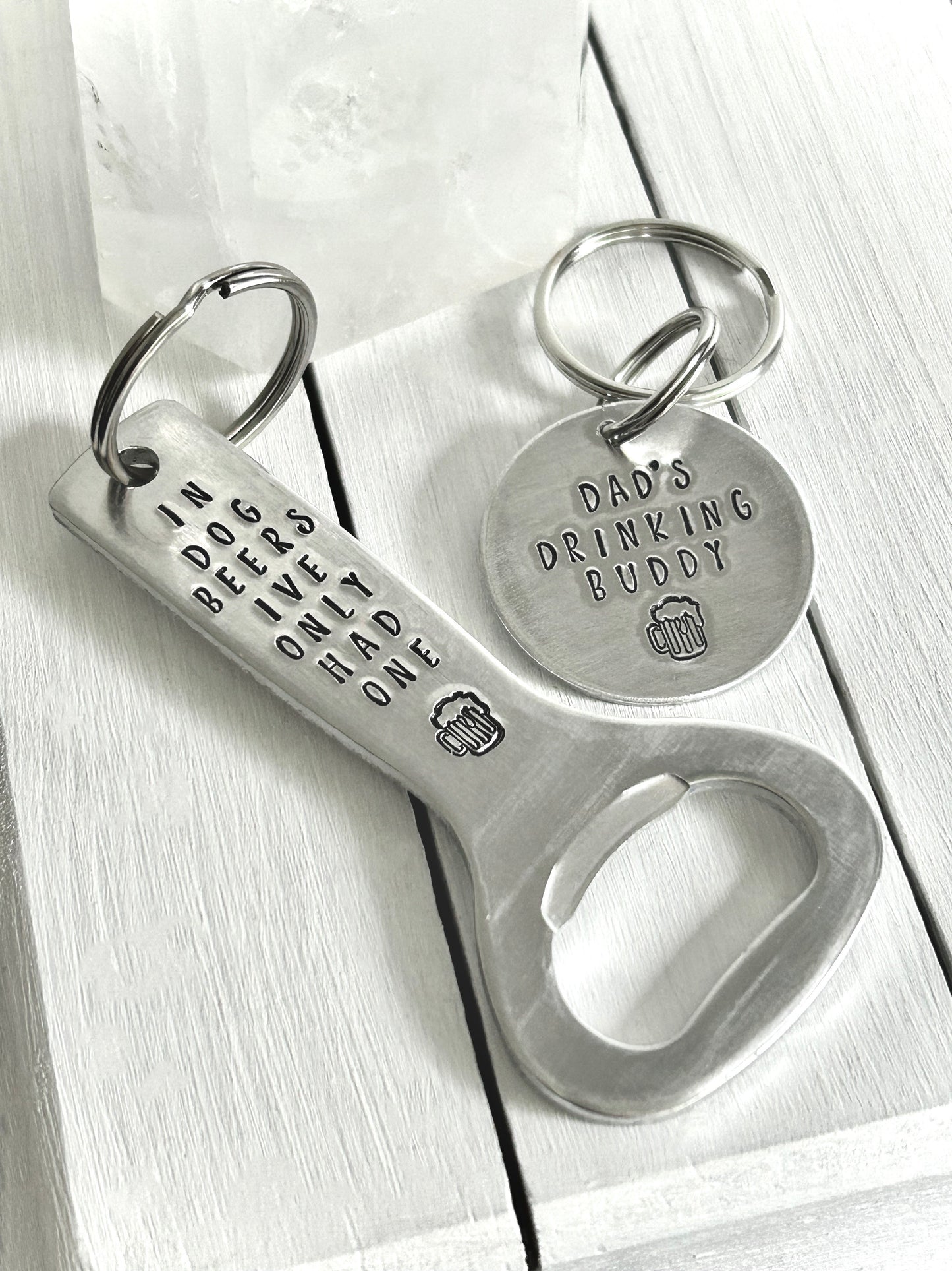 “Dog Beers” Bottle Opener & Tag🍺