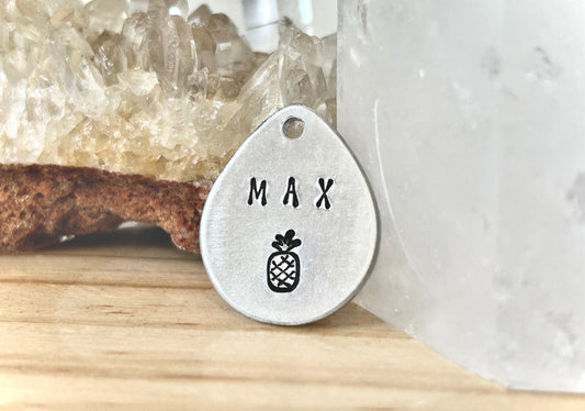 Feelin’ Fruity 🍍 - Pineapple Raindrop Tag