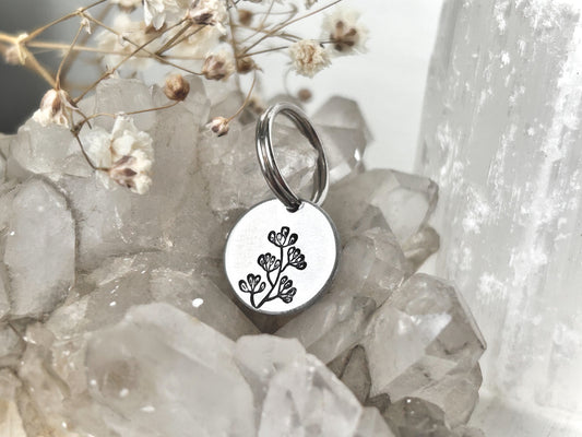 Wildflower Tag Charm