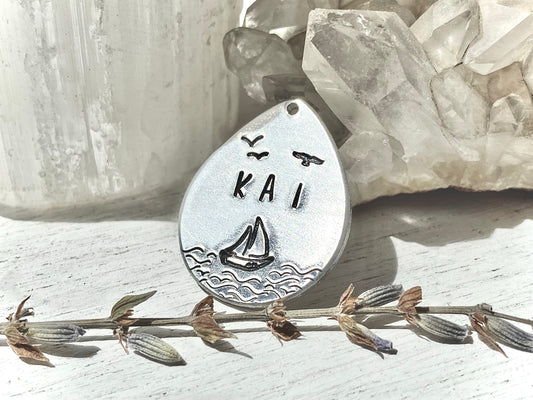 Sailor Collection🌊 “Sailing” Raindrop Tag