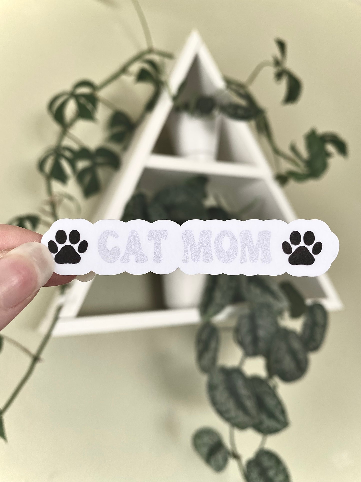 Cat Mom Sticker